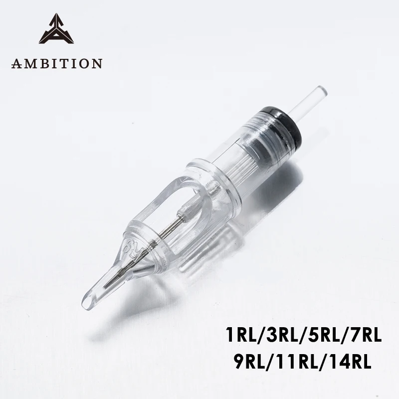 Ambition татуировки картридж иглы круглый вкладыш 12#35 мм 1201RL 1203RL 1205RL 1207RL 1209RL