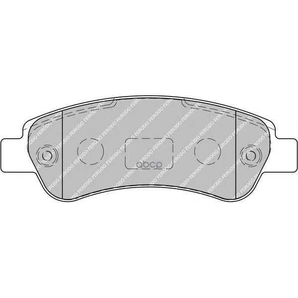 Колодки Тормозные Citroen Jumper/Fiat Ducato/Peugeot Boxer(250) 06- Задние Ferodo Fvr1927 Ferodo арт. FVR1927