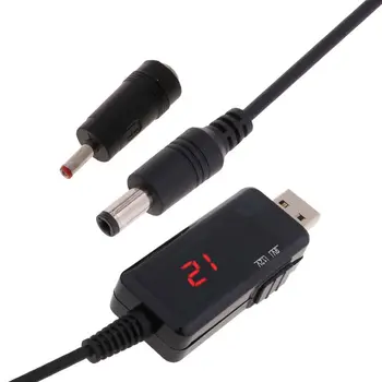 

DC Boost Converter DC 5V to 9V 12V USB Step Up Power Supply Adapter with Display R2JB