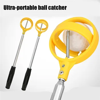 

New Telescopic Golf Ball Retriever Retracted Golf Pick Up Tool Automatic Clamping Tool Picker LMH66
