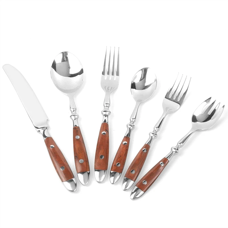 Cutlery Set Western Style Cutlery Set Picnic Cutlery Set Stainless Steel Cutlery Set Steak Knives Fork Spoon