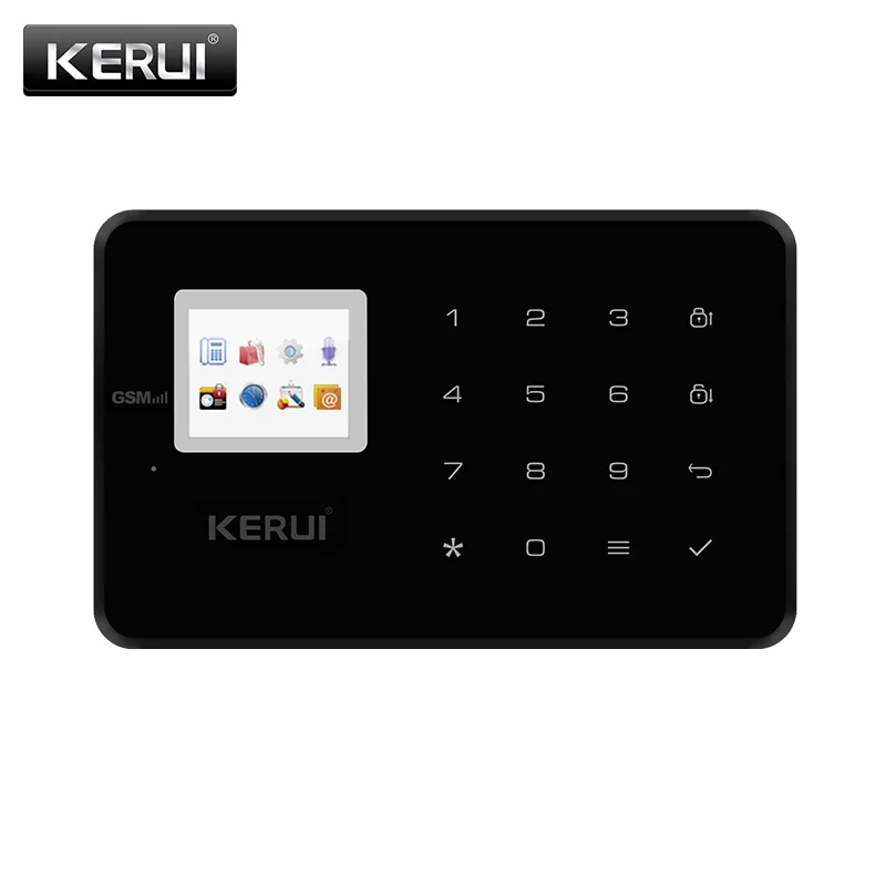 

KERUI NEW G18 Clearance Lowest Price Wireless Home WIFI GSM Security Alarm Host APP Control Security Burglar Alarm Mainframe