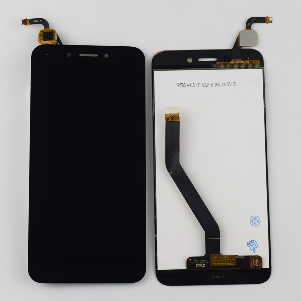 Black no frame 5,0 ''для huawei Honor 6A ЖК-дисплей Сенсорный экран планшета Панель Дисплей модуля в сборе с рамкой DLI-L22 DLI-L01 DLI-TL20 DLI-AL10 - Цвет: Black no frame