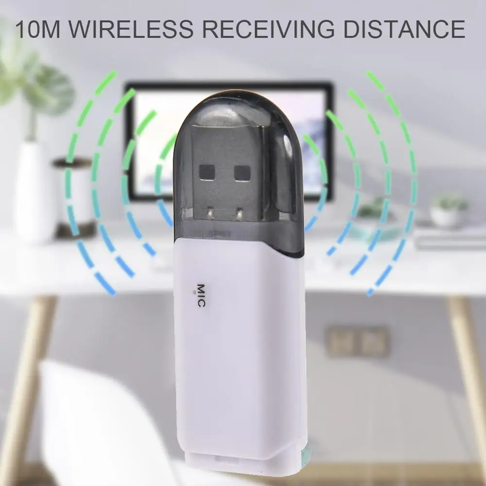 Беспроводной bluetooth-приемник USB AUX аудио адаптер для автомобиля mp3-плеер динамик громкой связи автомобильный комплект микрофон вызов без 3,5 мм Jack