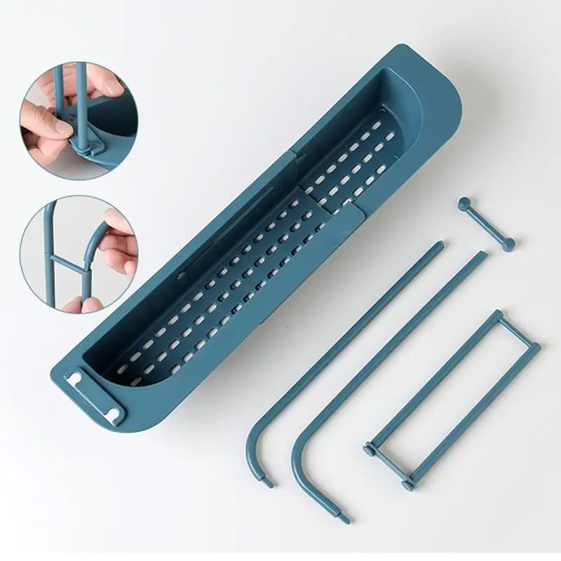 מתלה לסמרטוטים וסבון לכיור המטבח 3