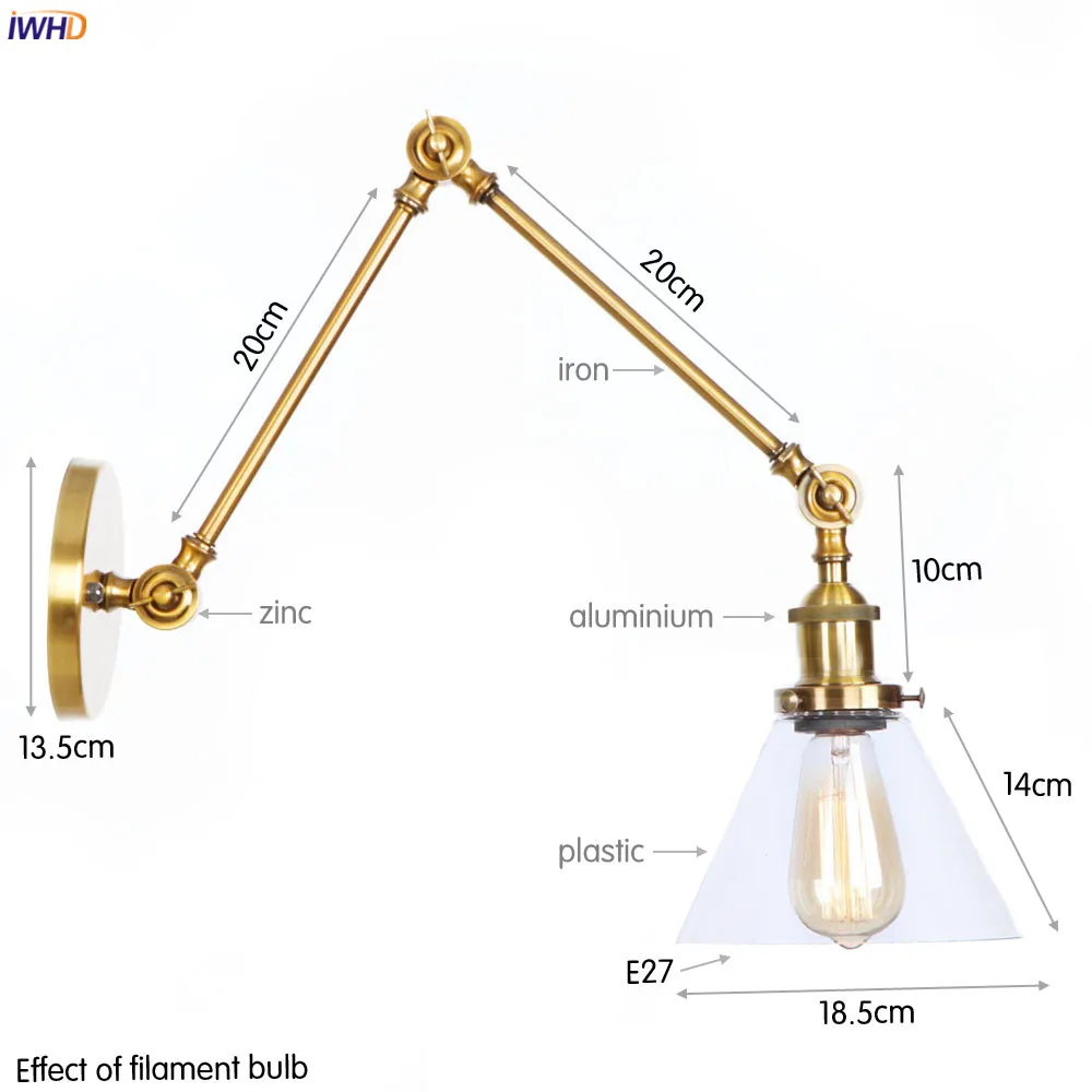 BA03L古铜色 尺寸图 钨丝 英文版