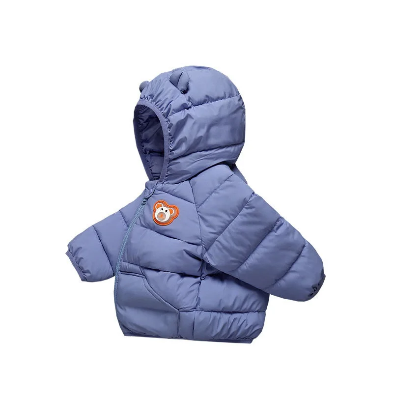 COOTELILI  Autumn Winter Baby Boys Jacket Cotton Thick Kids Girls Parkas Bear Winter Clothes For Baby Boy Warm Coat Children  (6)