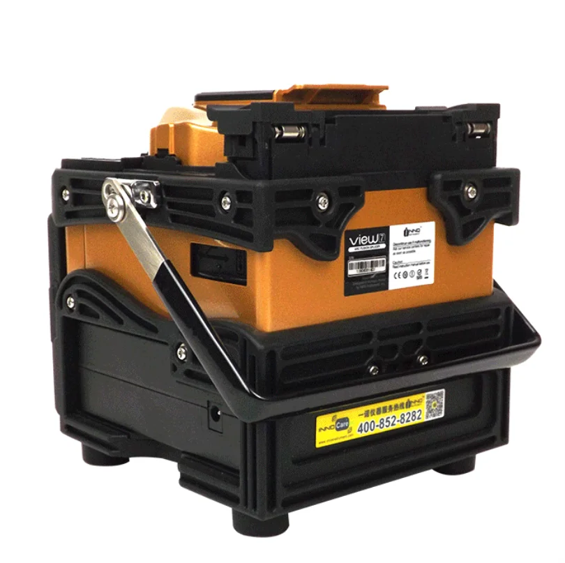 View-7 FTTH fiber optic Fusion Splicer /INNO view fiber Splicing machine price with english menu BY DHL