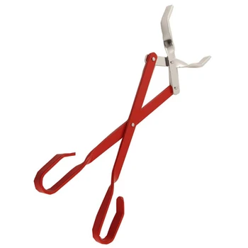 

Long Handle Grilling Portable Kitchen Clamp Outdoor Heat Resistant Food Clip Scissors Type BBQ Tongs for Camping Cooking
