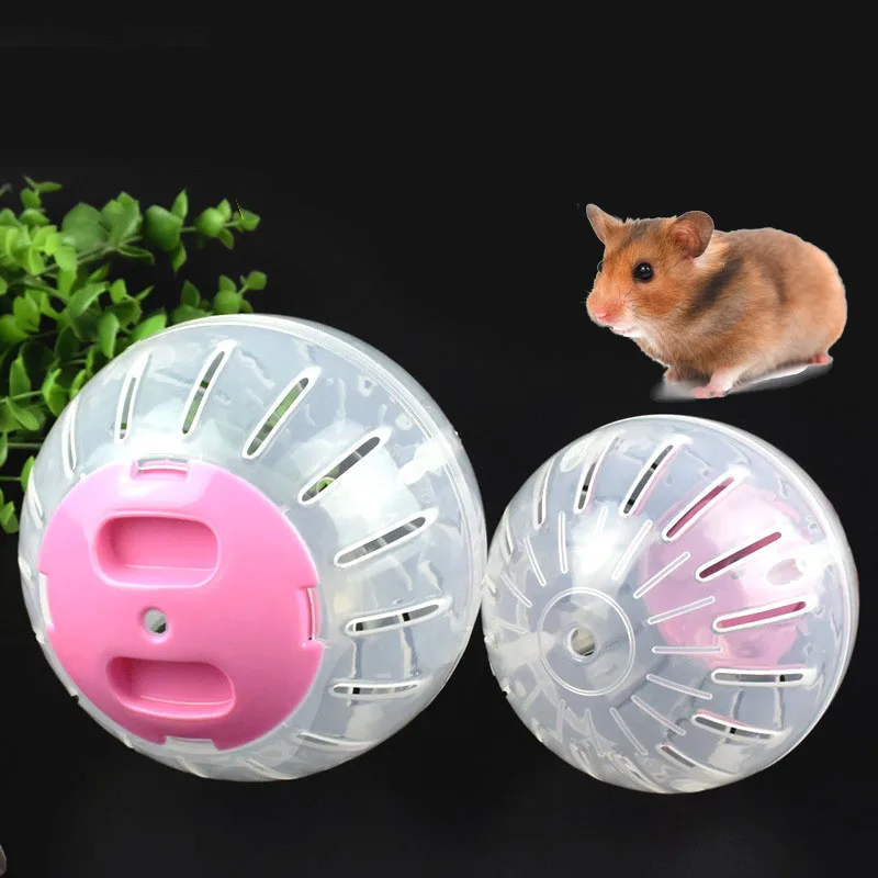 Pet Exercise Balls Hamster Training Toy Plastic Outdoor Sport Ball Grounder Rat Small Pet Rodent Mice Jogging Ball Gerbil Rat Exercise Balls