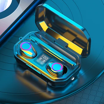 

TWS 3500mAh Wireless Headphones Touch Control Bluetooth 5.0 Earphones Earbuds Sport Headset Noise Cancel Waterproof Earphone