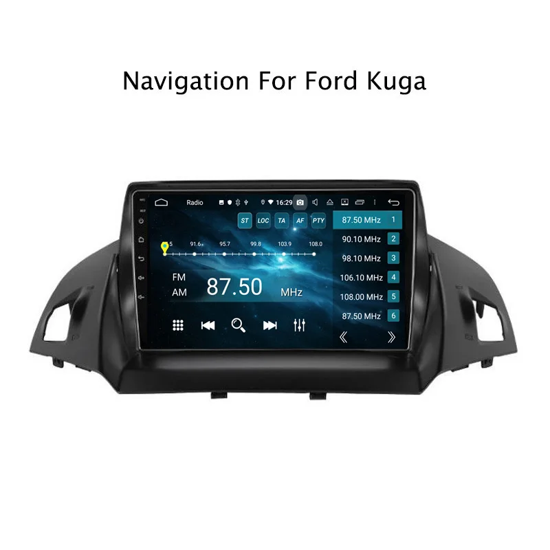 Excellent 9" Android Octa Core 4G RAM 32G ROM Car Radio Multimedia Player Navigation GPS For Ford Kuga 2013 2014 2015 7