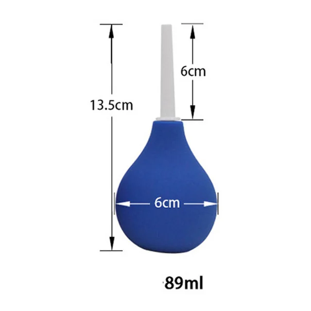 Шариковая клизма секс-игрушка попка очиститель для очистки ануса портативный Анальный Душ Вагинальный Анальный Душ моющее устройство Анальная клизма Очистка - Цвет: 89ml