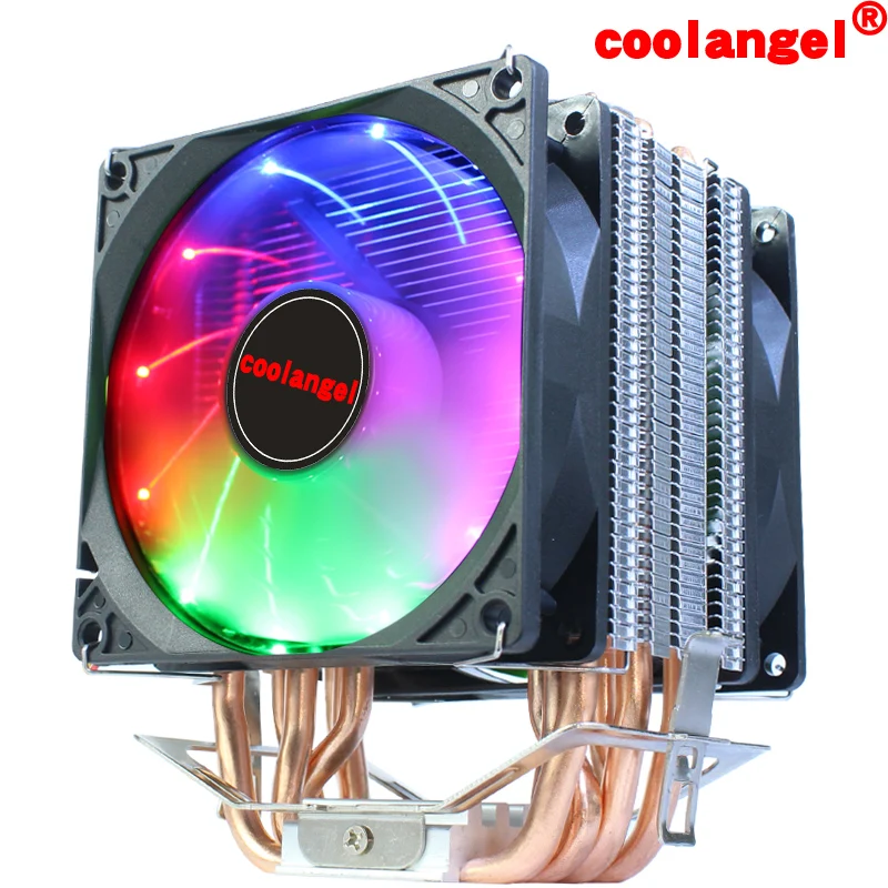 Кулер для процессора LGA1155 1200 1356 1366 X58 AMD3 AM4 X79 X99 2011 с медной трубкой настольного