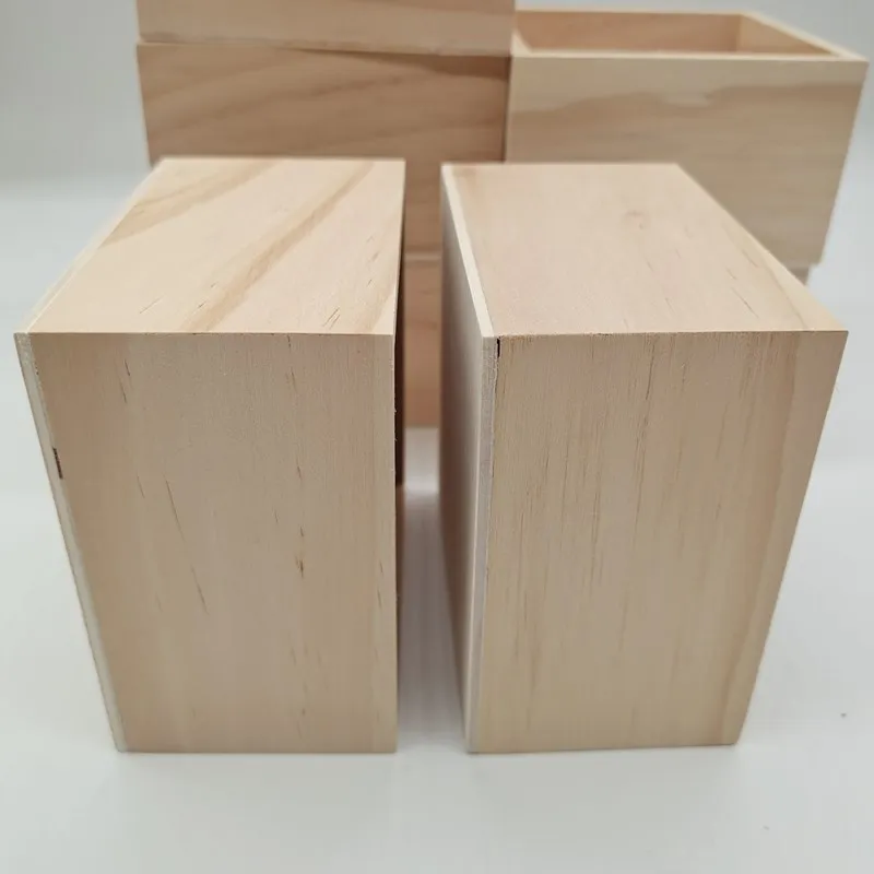 Fabrica De Cajas De Madera Para Manualidades - Artesanía De Madera Diy -  AliExpress