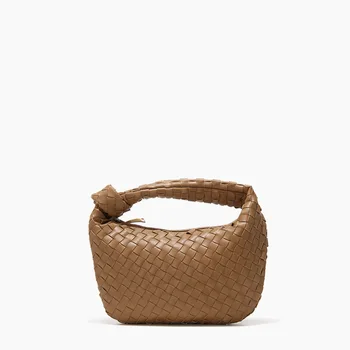 

Women's Bags 2020 New Summer Horns Cloud Woven Bag Fashion Shoulder Messenger Underarm Bag High Quality Women Purse and Handbags