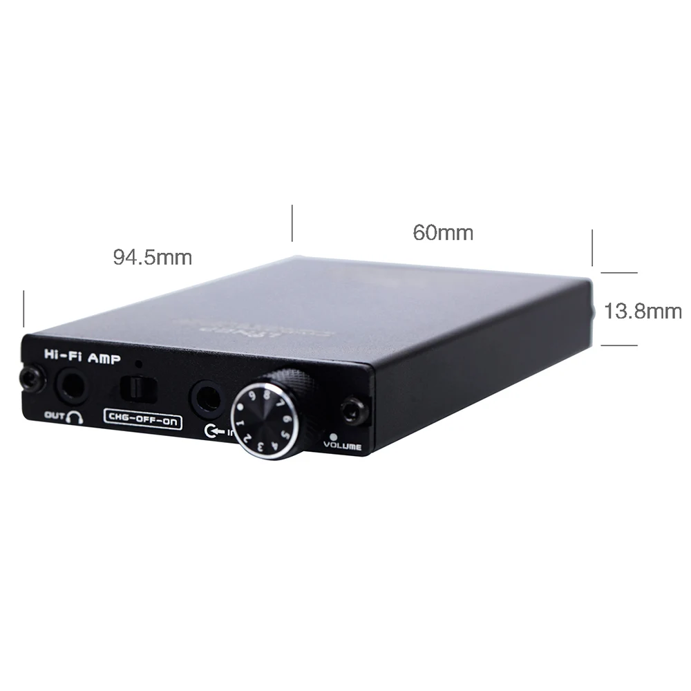 Docooler A935 портативный усилитель для наушников HiFi музыкальный усилитель для наушников Встроенный литиевый аккумулятор 1200 мАч