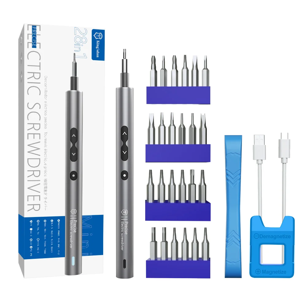 Magnetic Electric Screwdriver Rechargeable Lithium Battery Screw Driver Precision Set for Mobile Phone Repair | Инструменты