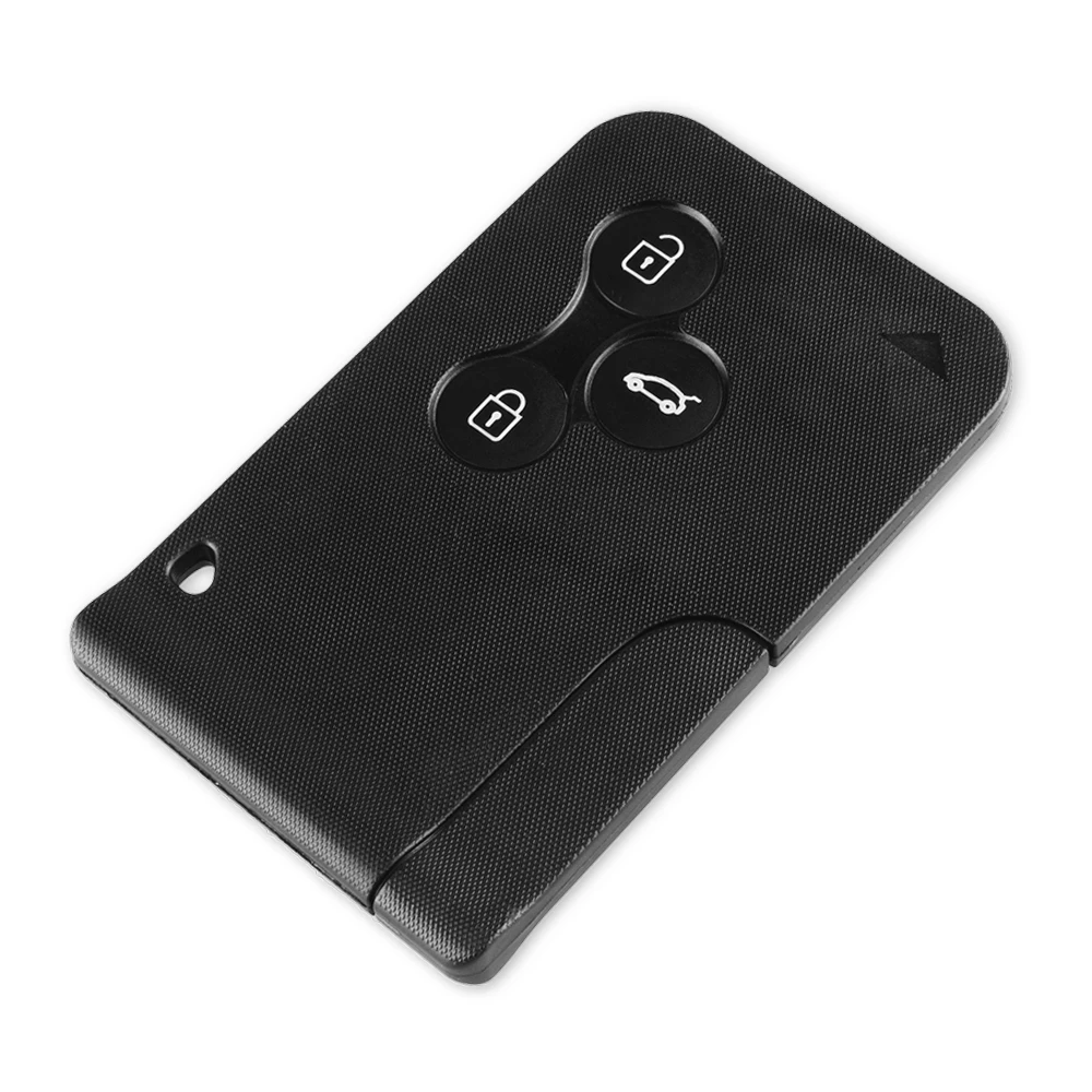 Смарт карта KEYYOU с 3 кнопками для Renault Clio Logan Megane 2 Koleos Scenic чехол карты Черный