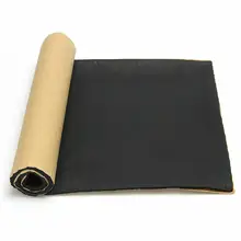 1 м x 50 см рулон 10 мм автомобильный фургон звукоизоляционные теплостойкие омертвевшей изоляции анти-шум хлопок звукоизоляция