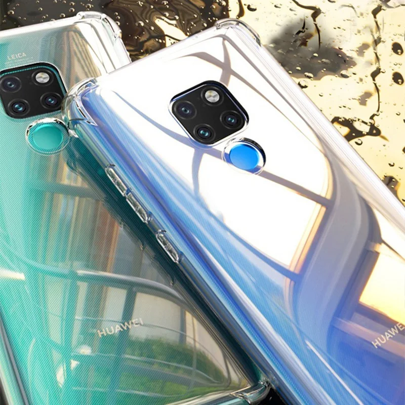 Shockproof Soft Silicone TPU Airbag Phone Case - Anti-Knock Protection Cover