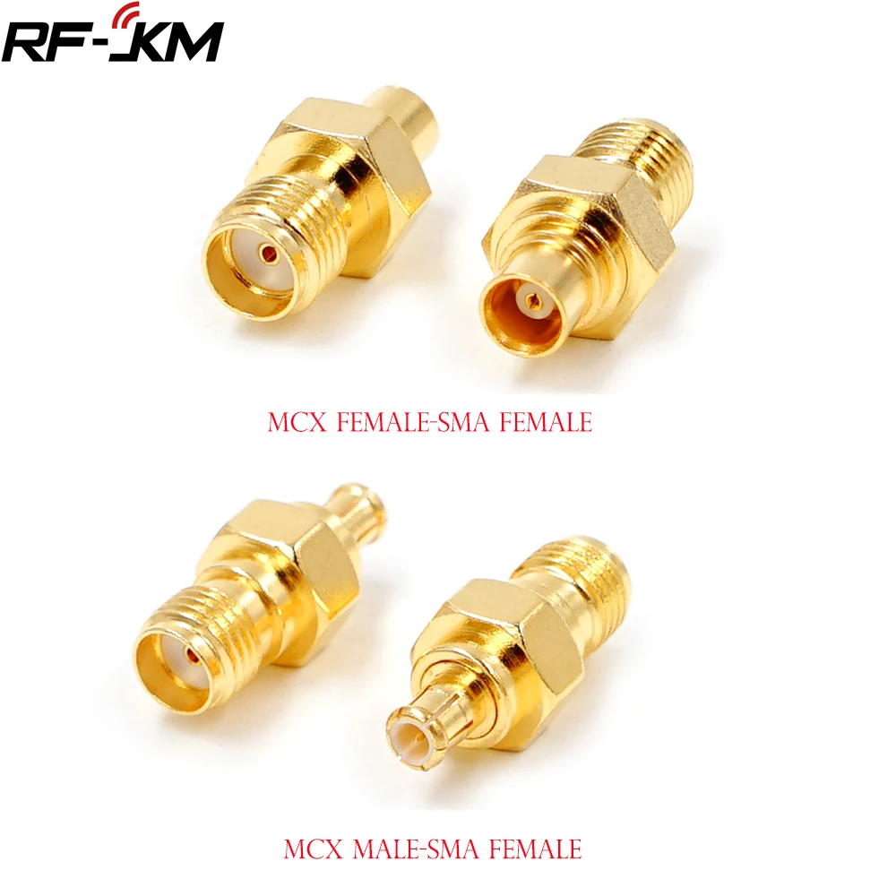 1pcs New F female jack to MCX male plug RF coaxial RF adapter connector 