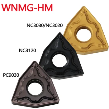 

korloy original WNMG080404-HM WNMG080408-HM NC3120 NC3020 NC3030 PC9030 carbide inserts for cnc turning lathe tools MWLNR WNMG