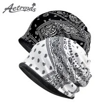 [AETRENDS] зимняя шапочка с флисовой подкладкой, громоздкие шапки для мужчин и женщин, Кепка с черепом, уличная походная Кепка для кемпинга, велосипедные шапочки, Z-10030