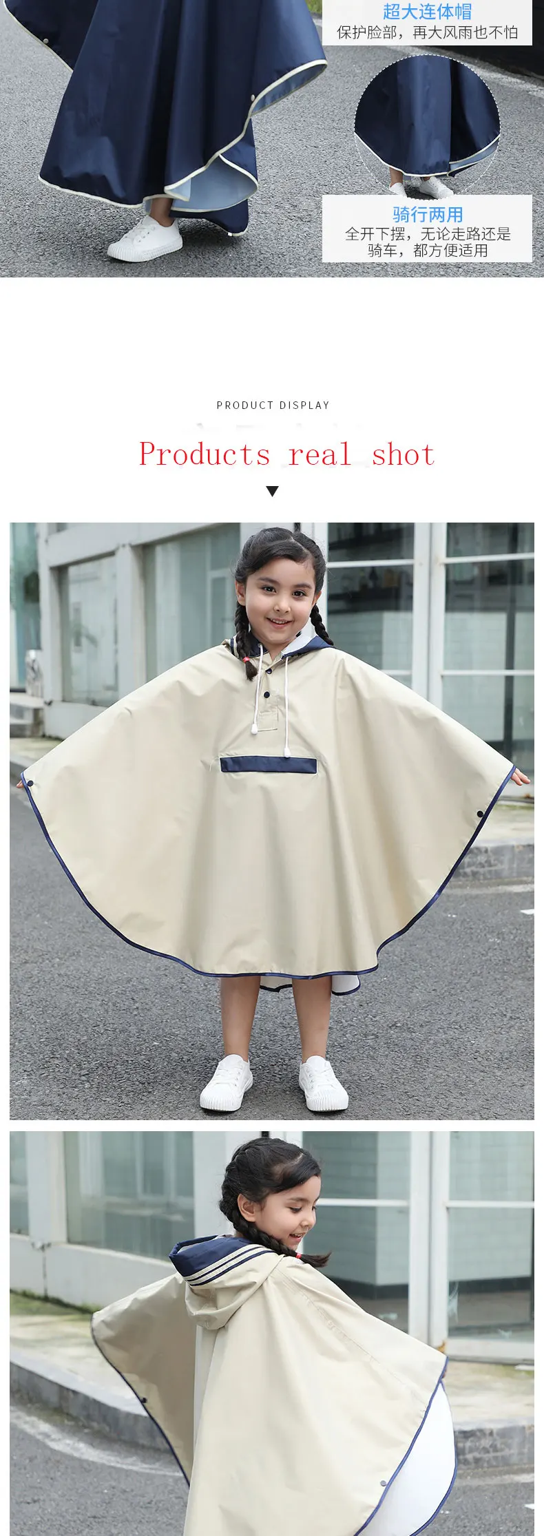 Capa de chuva roupas femininas estilo japonês