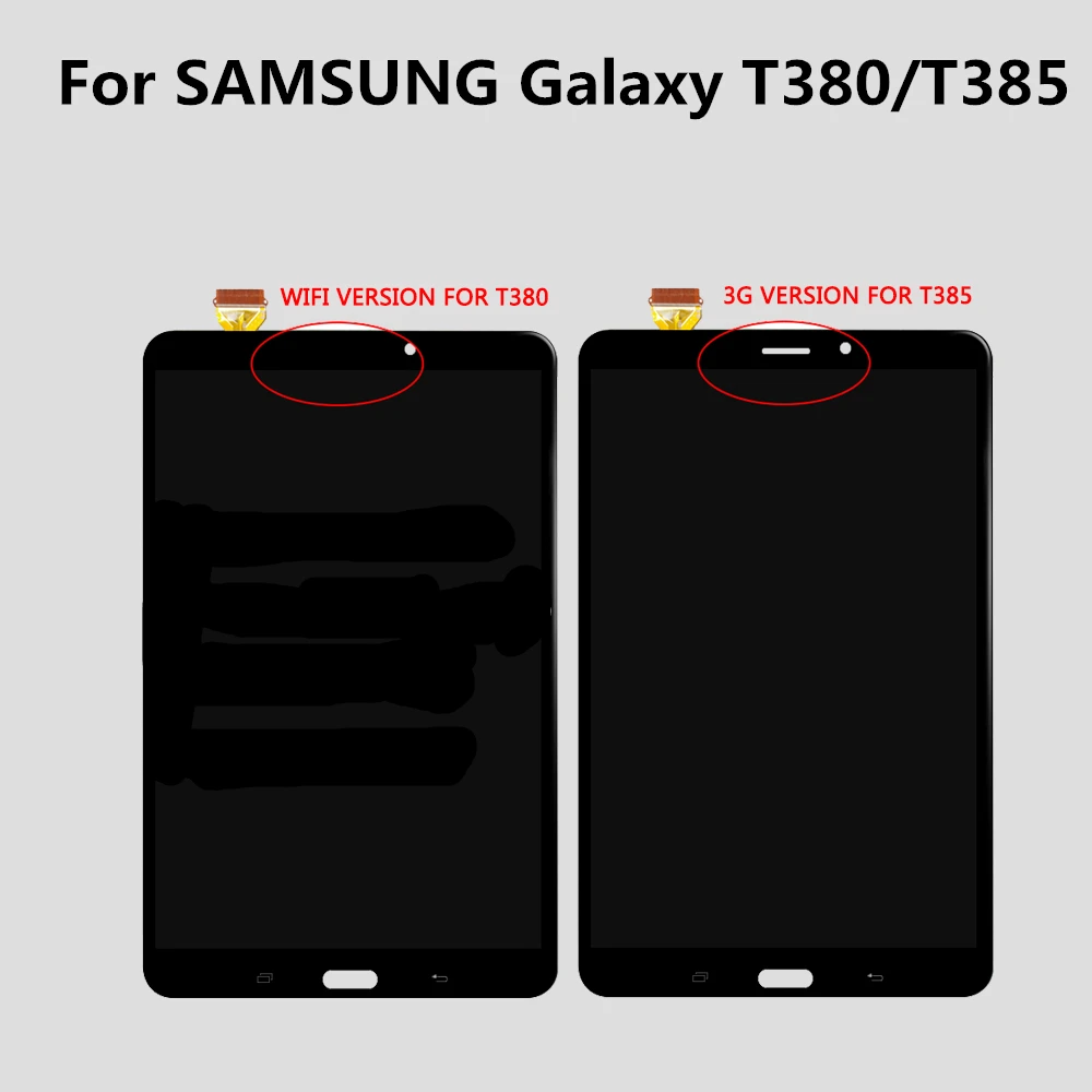 Sinbeda 8 ''wifi жк-дисплей для samsung Galaxy Tab A 2017 T380 T385 планшетный ПК ЖК-дисплей