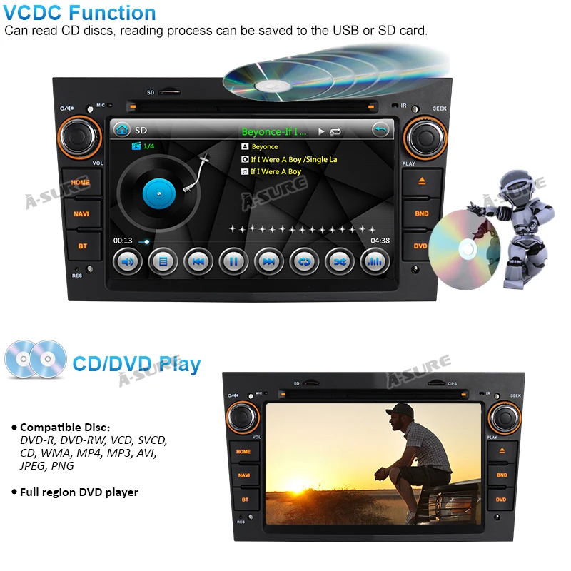 Discount A-Sure 2 Din Car Auto Radio GPS DVD Player Navigation For Opel Vauxhall Antara Vectra Zafira Astra Meriva Vivaro DAB+ Bluetooth 13 Discount A-Sure 2 Din Car Auto Radio GPS DVD Player Navigation For Opel Vauxhall Antara Vectra Zafira Astra Meriva Vivaro DAB+ Bluetooth 13