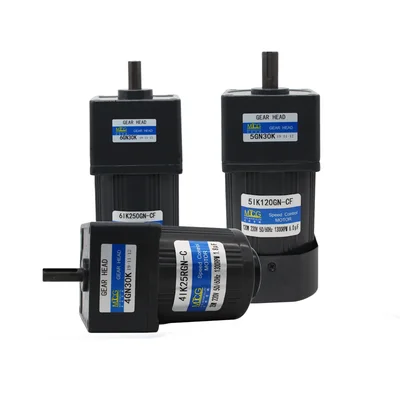 AC220V, 220 V/380 V, 5IK180GU-CF, однотактный АС мотор-редуктор, высокий крутящий момент, Реверсивный, фиксированная скорость
