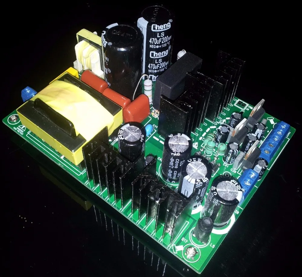 110v 500W +/-50V выход высокой мощности PSU аудио усилитель импульсный источник питания