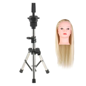 

Perfeclan 20'' Hair Styling Mannequin Head Training Practice Manikin + Tripod Stand - Hair Care & Styling Tool Set