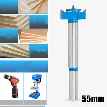 

Hot Sale 40-60mm Bits Woodworking Tool Drill Bit Set Boring Hole Saw Cutter Carbide Drill Bit Brand New And High Quality
