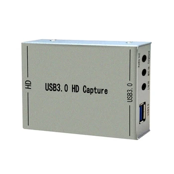 

HDMI HD Video Capture Card 1080P USB 3.0 Grabber Record Box Video & TV Tuner Cards for PS4 Switch Game Live Streaming