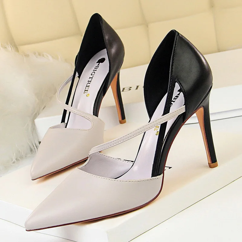 Shoes High Heels Woman Pumps Stiletto Women Shoes Women Basic Pump Fashion Women Sandals Female Shoes stilettos 9.5 cm