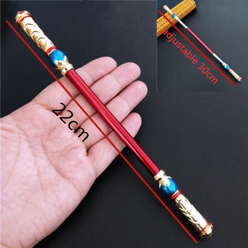 Металлические палочки Sun WuKong для косплея ювелирное изделие в длину 30 см