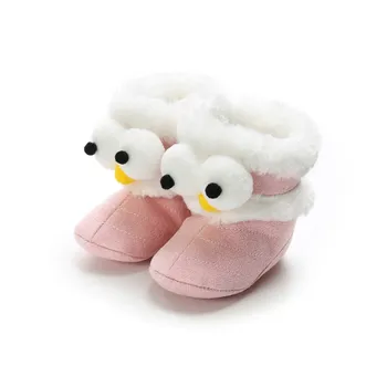 

Winter Baby Boots Boys Girls Shoes Infant Toddler Footwear Soft Rubber Sole Antislip First Walker Booties Booty