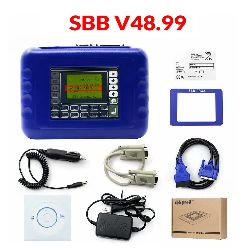 SBB PRO2 V48.88 V48.99 ключевой программатор цена мульти Langauge sbb ключевой программатор V46.02 без ограничения маркера