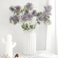 Aliexpress - Simulation 3 Sea Urchin Balls Fake Azalea Wedding Living Room Dining Table Road Lead Flocking Plastic Flower Plush DecorationDiy