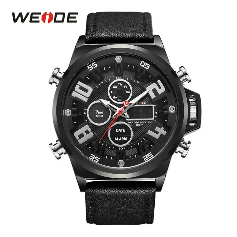 

WEIDE Watch Men Quartz Sports Analog Digital Relogio Masculino Top Brand Reloj Hombre Army Quartz Military Watch Men's Watches