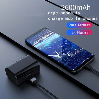 

New TWS Wireless Bluetooth Headset 5.0 Sports High Capacity Headset with Mobile Power IY283