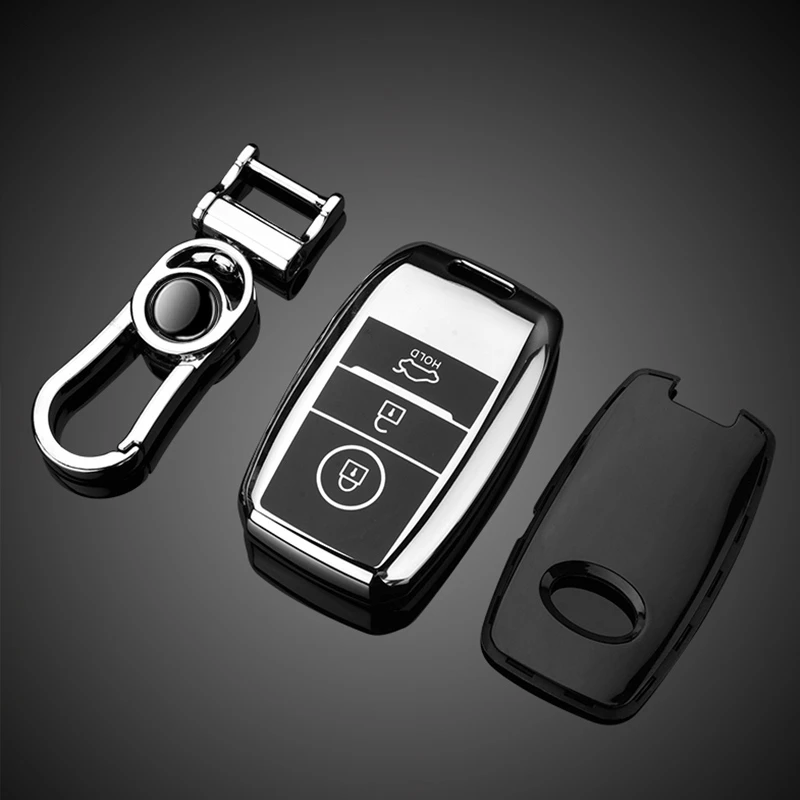 Soft TPU Car Remote Key Case Cover Shell For KIA Rio Rio5 Sportage Ceed Cerato K3 KX3 K4 K5 Cerato Sorento Optima Picanto