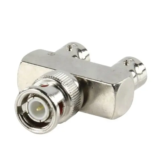 BNC Goalpost Shaped Adapter/BNC Male to 2x female Goalpost Shaped BNC Adapter/по кабелям