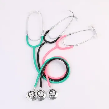 

Medical Portable Stethoscope Dual Head single Tube Professional Doctor Nurse Student use Chest Blood Pressure Health Care Tools