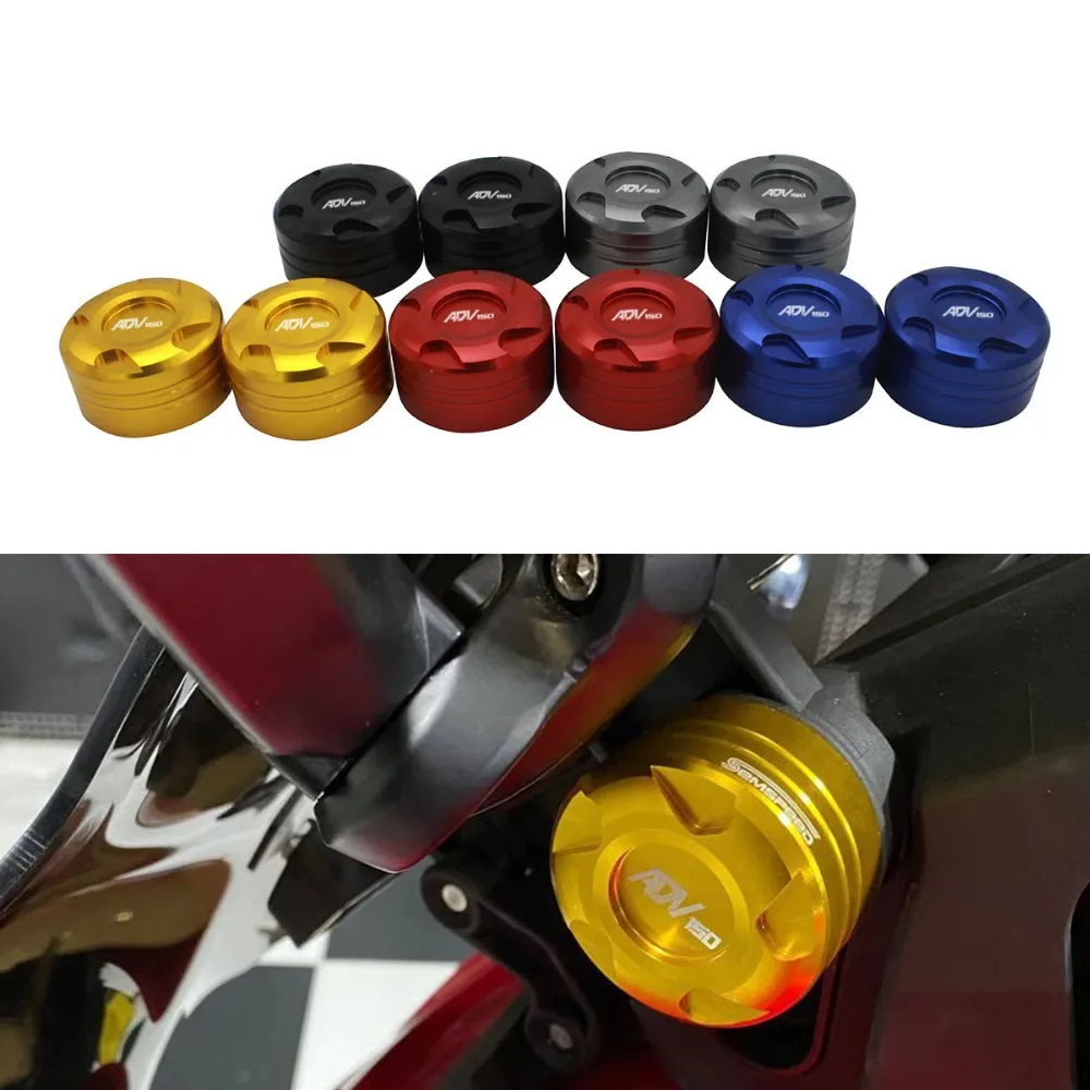 SEMSPEED CNC новые аксессуары ADV150 2 шт. адаптер для ветрового стекла декоративная крышка боковой крышки адаптера для ADV 150