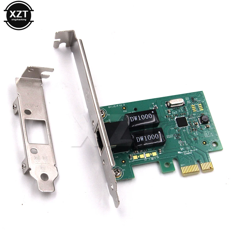 New Gigabit Ethernet PCI Express PCI-E Network Card 10/100/1000M RJ-45 RJ45 LAN Adapter Converter Network Controller