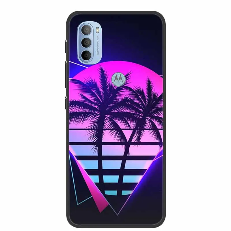 Charming Cat Design Soft TPU Silicone Phone Case - Motorola Moto Series