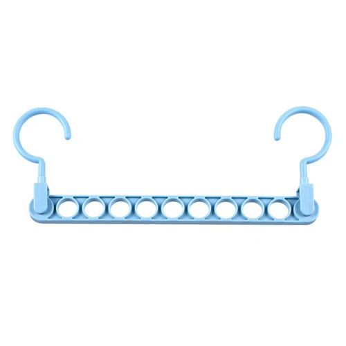 Bule E PP Multifunctional Clothing Hangers Organizer Wardrobe Storage Cabinet Home Clothes Storage Organization Accessories supplies - Цвет: Bule E
